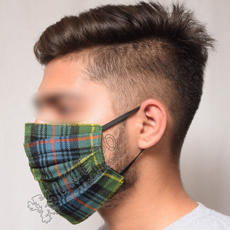 Scottish Flower of Scotland Pleat Mask