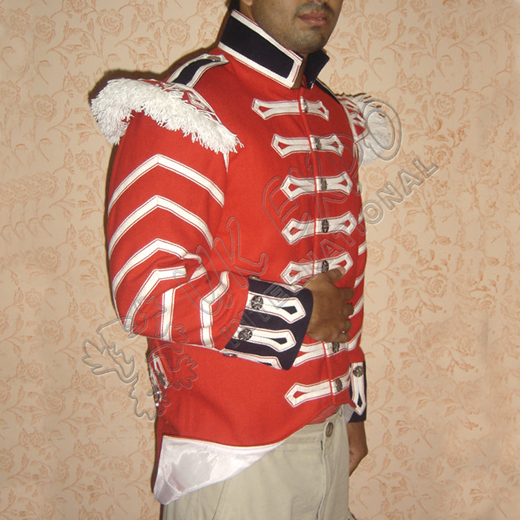 Black Watch Infantry Jacket Arm Stripes Military Highland Coat