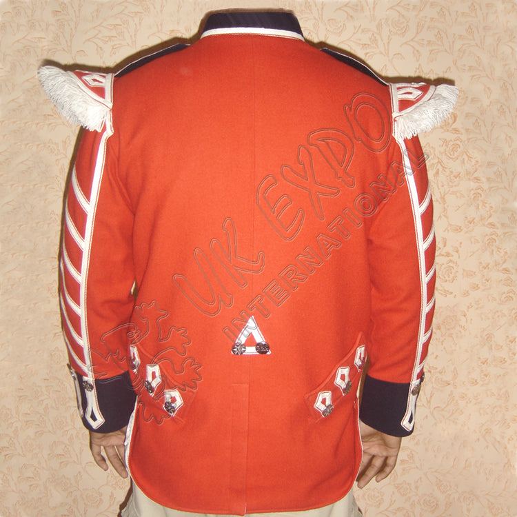 Black Watch Infantry Jacket Arm Stripes Military Highland Coat