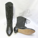 Ladies Mid Calf Lace Up Civil War Boots