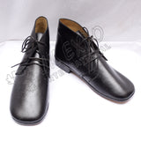 Jefferson Brogans Civil War Black Shoes
