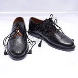 Ghillie Brogues PVC Upper Dull Finish With Rubber Sole Shoes