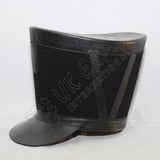 French Curved Shape Black Shako Hat