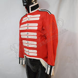 Red British Napoleonic Officer Coat Jacket