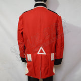Red British Napoleonic Officer Coat Jacket
