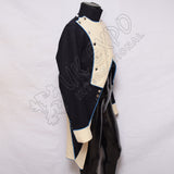 French Spanish Dark Blue Coat