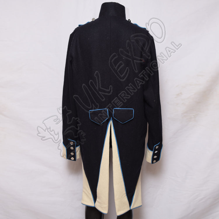 French Spanish Dark Blue Coat