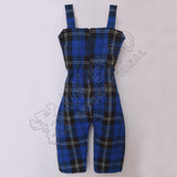 Royal Ramsay Blue Tartan Kids Romper