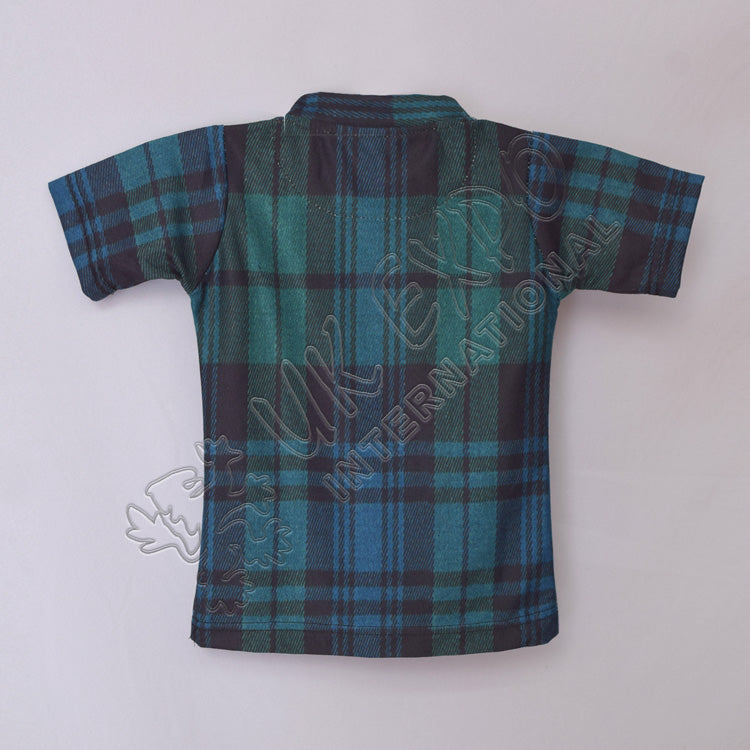Tartan Baby Boy Black Watch Short Dress