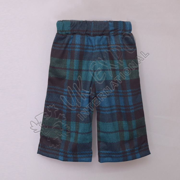 Tartan Baby Boy Black Watch Short Dress