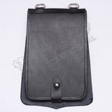 Medieval Black Leather Pouch
