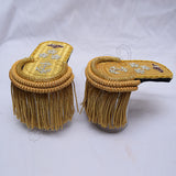 Gold Bullion Pair with Star Rank Epaulettes