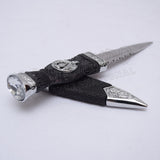Polished Sgin Dubh With Thistle Chrome Finish