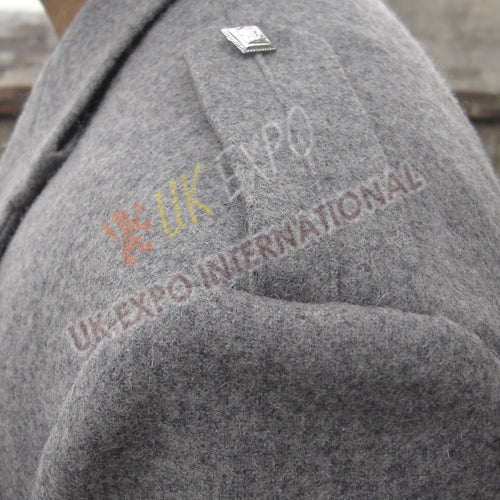 Simple Gray Argyle Jacket