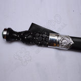 Scottish Piper Dirk With Green Stone