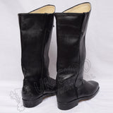 Civil War Cavalry Black Leather Boots