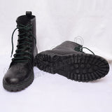 Russian Military Black Leather Boots