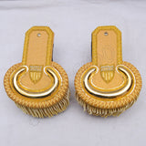 Moon Gold Epaulettes with Golden Fringe