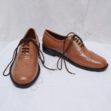 Genuine Brown Leather Authentic Ghillie Shoes