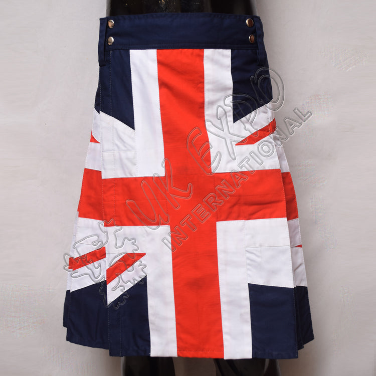 British Pride Union Jack Flag Utility Kilt