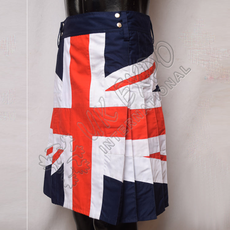 British Pride Union Jack Flag Utility Kilt