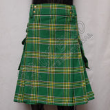 Irish National Tartan Utility Kilt