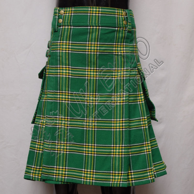 Irish National Tartan Utility Kilt
