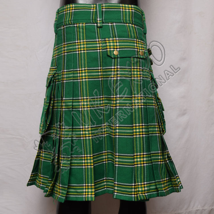 Irish National Tartan Utility Kilt