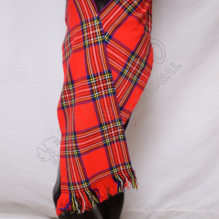 Modern Royal Stewart Tartan Ladies Sash