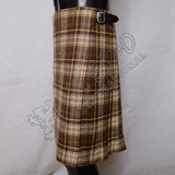 Scottish Weathered Tartan 8 Yard Kilt