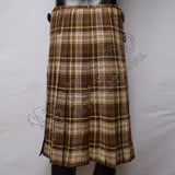 Scottish Weathered Tartan 8 Yard Kilt