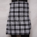 Erskine B & W Tartan 5 Yard Tartan Kilt