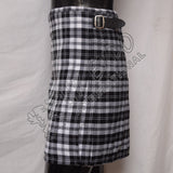 Erskine B & W Tartan 5 Yard Tartan Kilt
