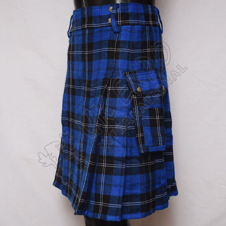 Royal Ramsay Blue Tartan Utility Kilt