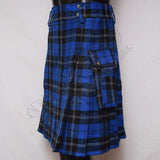 Royal Ramsay Blue Tartan Utility Kilt