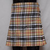 Camel Thompson Women Mini Kilt