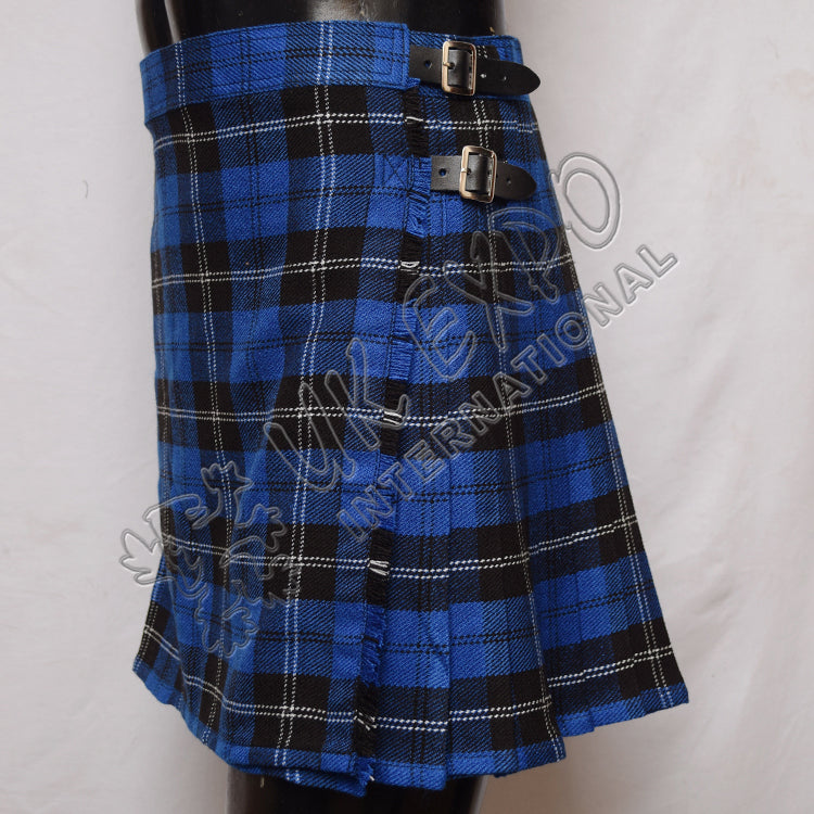 Royal Ramsay Blue Tartan Women Mini Kilt