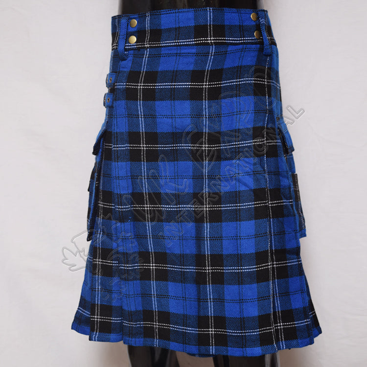 Royal Ramsay Blue Tartan Utility Kilt