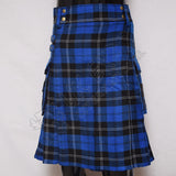 Royal Ramsay Blue Tartan Utility Kilt