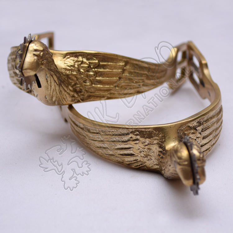 Civil War Officers Eagle Head Spurs