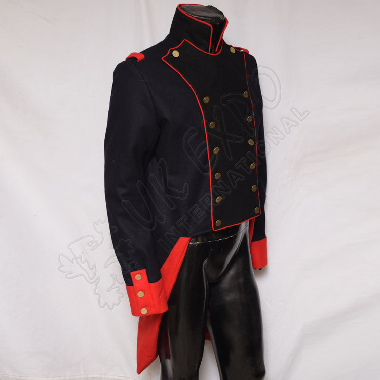 Permanent Sappers Battalion Mexico 1836 Dark Blue Wool Coat