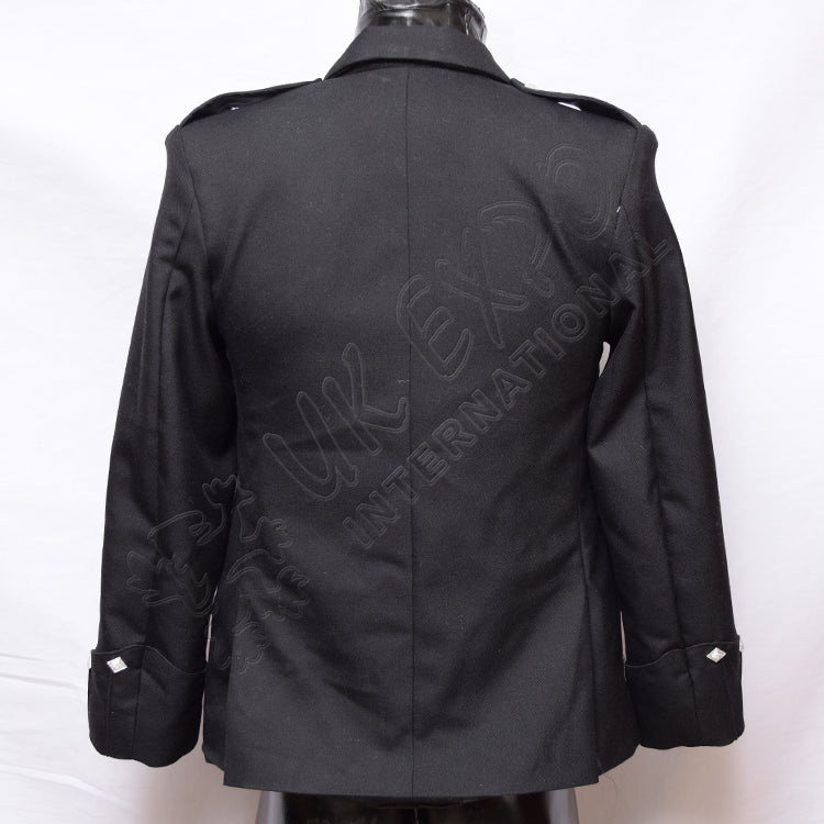 Black Argyle Jacket