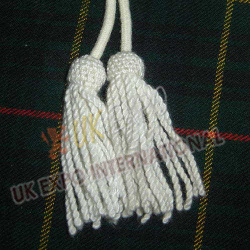 Cream Wool Military Shako Cord