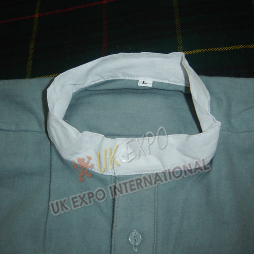 Civil War 1940s Military Muslin Shirt