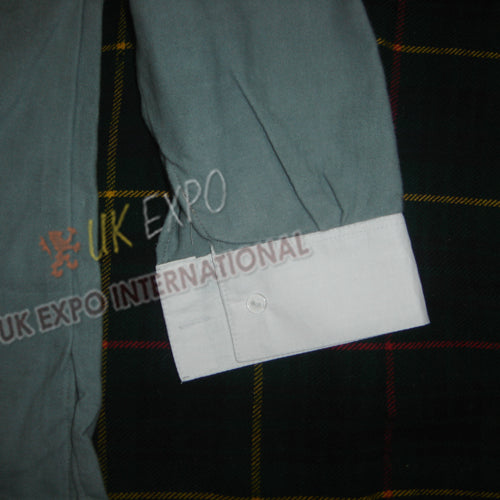 Civil War 1940s Military Muslin Shirt