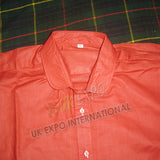 19th Century Red Color Muslin Shirt