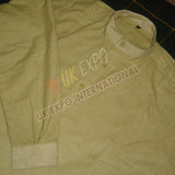 19th Century Olive Color Muslin Shirt
