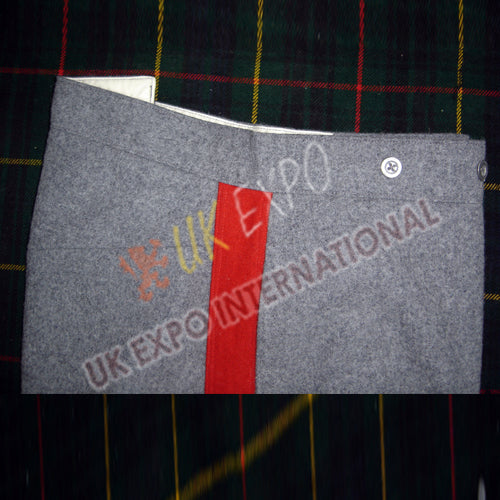 Civil War Artillery Grey Red Stripe Trouser