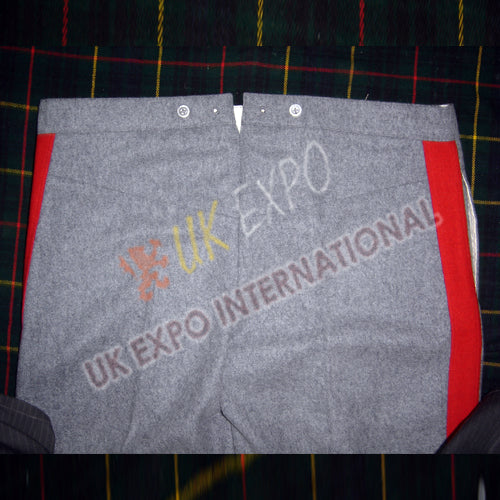Civil War Artillery Grey Red Stripe Trouser