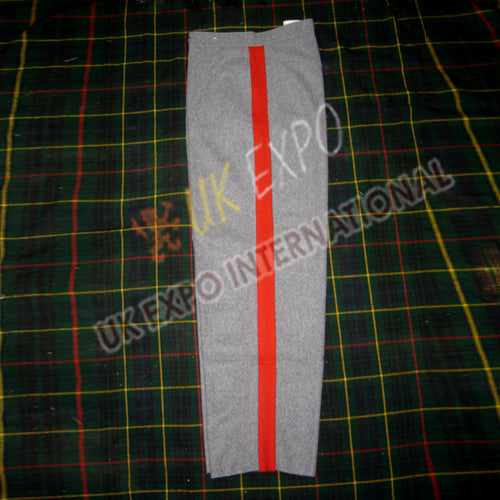 Civil War Artillery Grey Red Stripe Trouser